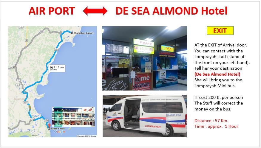De Sea Almond Ξενοδοχείο Chumphon Εξωτερικό φωτογραφία